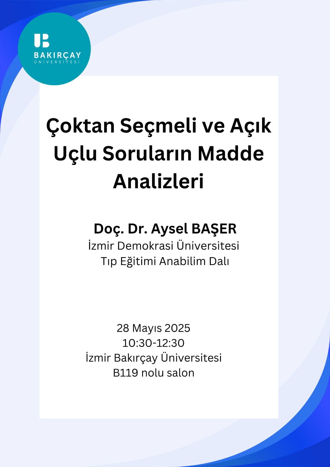 Madde Analizi Eğitimi